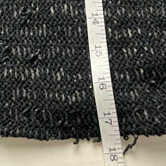 ALEXANDER Wang Cropped Destroyed Sweater Crew Neck Holes Goth Grunge Goblincore - Picture 12 of 12